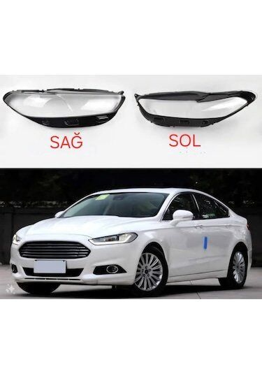 Ford Mondeo MK5 2013 ve Sonrası Far Camı Takımı (Sağ-Sol Set)