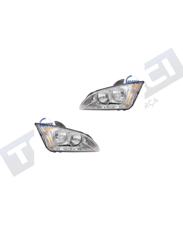 Ford Focus 2 ön Far Lamba takımı krom 2adet sag-sol  05-08 Motorlu