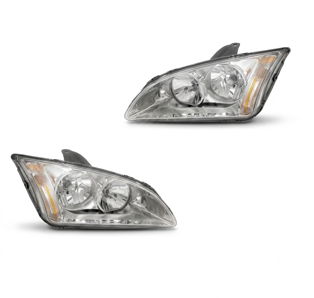Ford Focus MK2 Ön Far Lamba Takımı Krom Sağ Sol  2005-2008