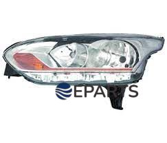 Ford Connect Ön Far Lamba Komple Sol Krom 2013-2022