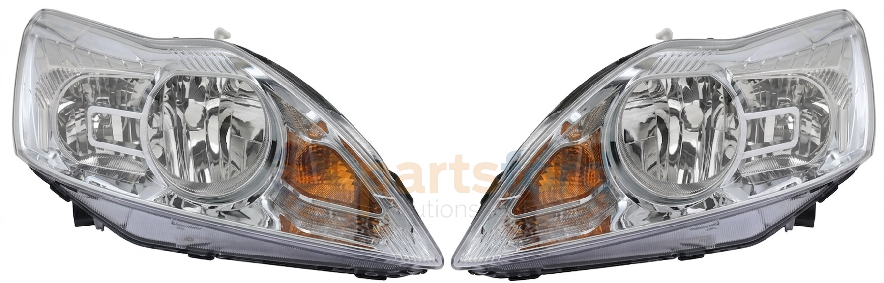 Ford Focus 2.5 (2009-2011) Ön Far Lamba Takımı (Krom Zemin Sağ-Sol)
