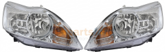 Ford Focus 2.5 (2009-2011) Ön Far Lamba Takımı (Krom Zemin Sağ-Sol)
