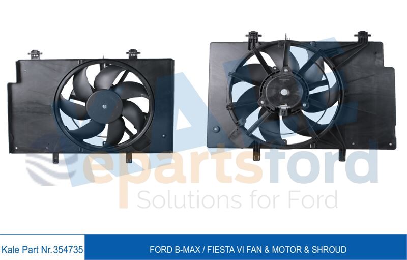 Ford Fiesta - B-Max 2012 > Sonrası Benzinli Fan Motoru Klimalı - 8V51 8C607 AF