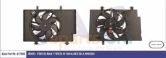 Ford Fiesta ve Courier 2012 > TDCi Fan Motoru Klimalı - 8V51 8C607 CK