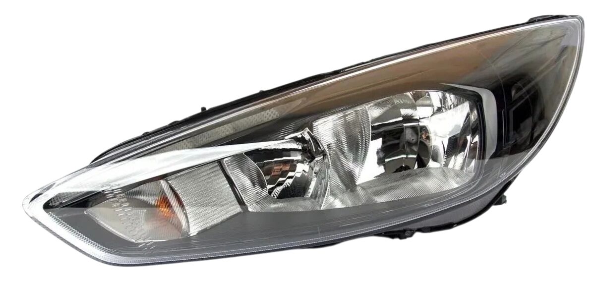 Ford Focus MK3.5 (2014-2018) Ön Far Sol Siyah Zemin Ledli Orijinal F1EB13W030AGB