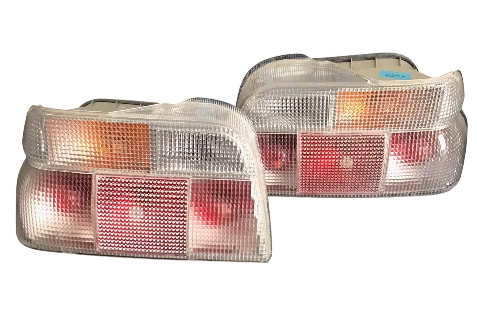 Ford Escort Sedan (1994-2001) Arka Şeffaf Stop Lambası Takımı Sağ ve Sol Komple 91AG13A602AD
