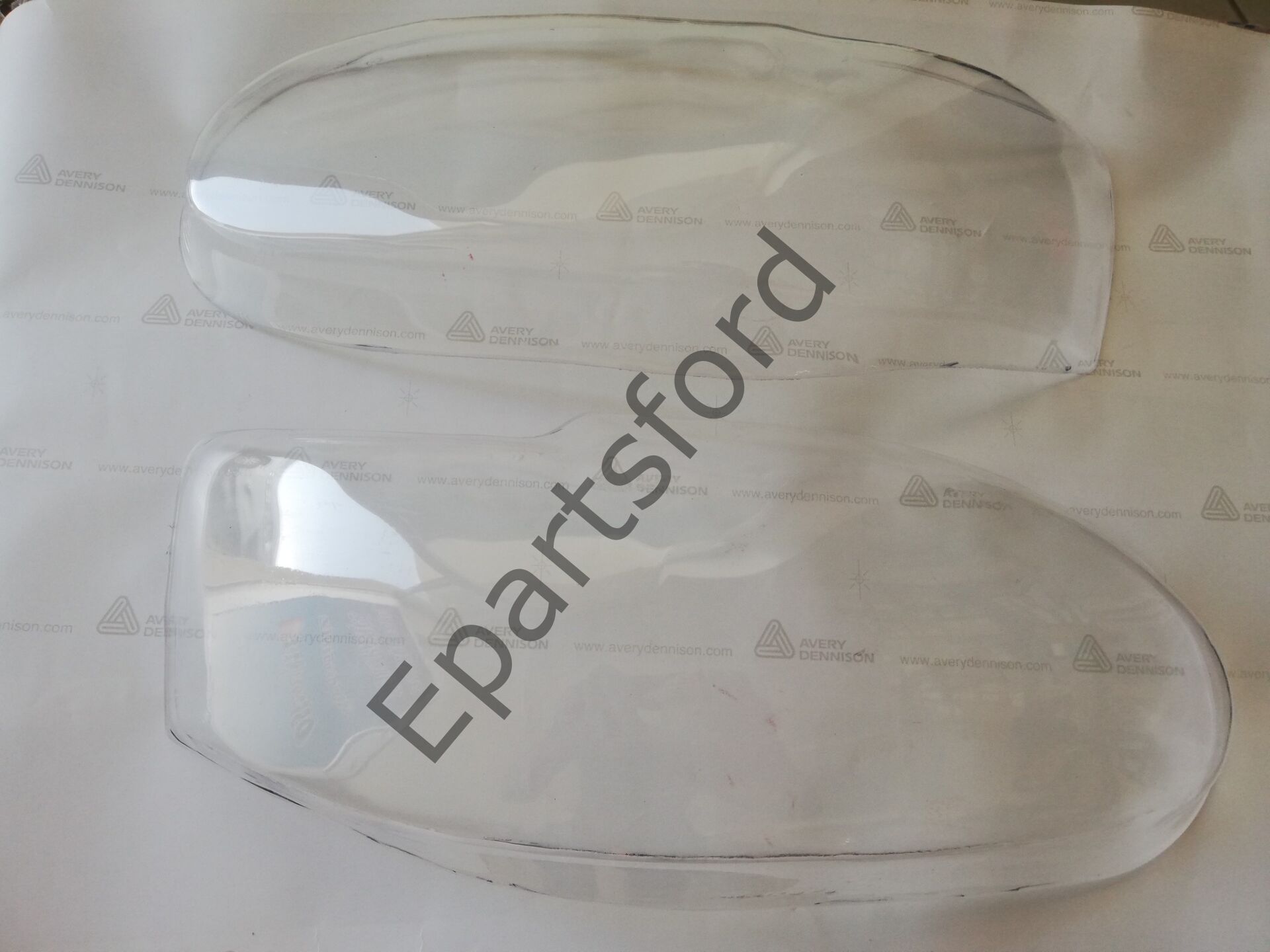 Ön far lamba camı takım sag sol -şeffaf -escort 195-2001