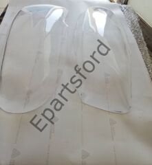 Ön far lamba camı takım sag sol -şeffaf -escort 195-2001