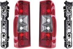 Ford Transit V347 2006-2014 Arka Stop Lambası Takımı (Sağ + Sol / Komple Duylu)