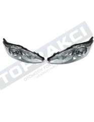 Ford Fiesta 2008-2012 Ön  far lamba Sağ+sol (Mercekli)