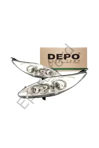 Ford Fiesta 2008-2012- Mercekli Ön Far Takımı (Sağ Sol Set)