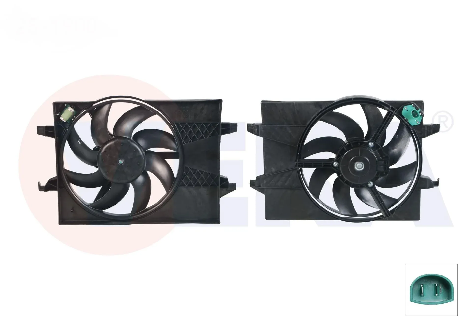 Fan Motoru Komple | Ford Fiesta Fusion 2002-2008 1.4 Dizel