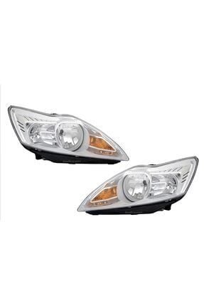 (TYC) FORD FOCUS  2,5 ÖN HELOJEN FAR SAG SOL TAKIM 2 ADET BEYAZ ZEMIN 2009-2011