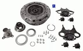 Ford Focus Fiesta Debriyaj Seti Kavrama Komple Çatallı Powershift 2CT 2011> - KTF1 FP7C601 AC
