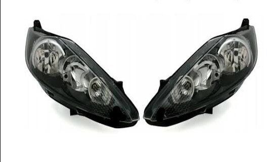 Ford Fiesta Siyah Zemin Far Takımı (Sağ+Sol) 2009-2012