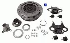 Ford Focus Fiesta Debriyaj Seti Kavrama Komple Çatallı Powershift 2CT 2011>KTF1 FP7C601 AC