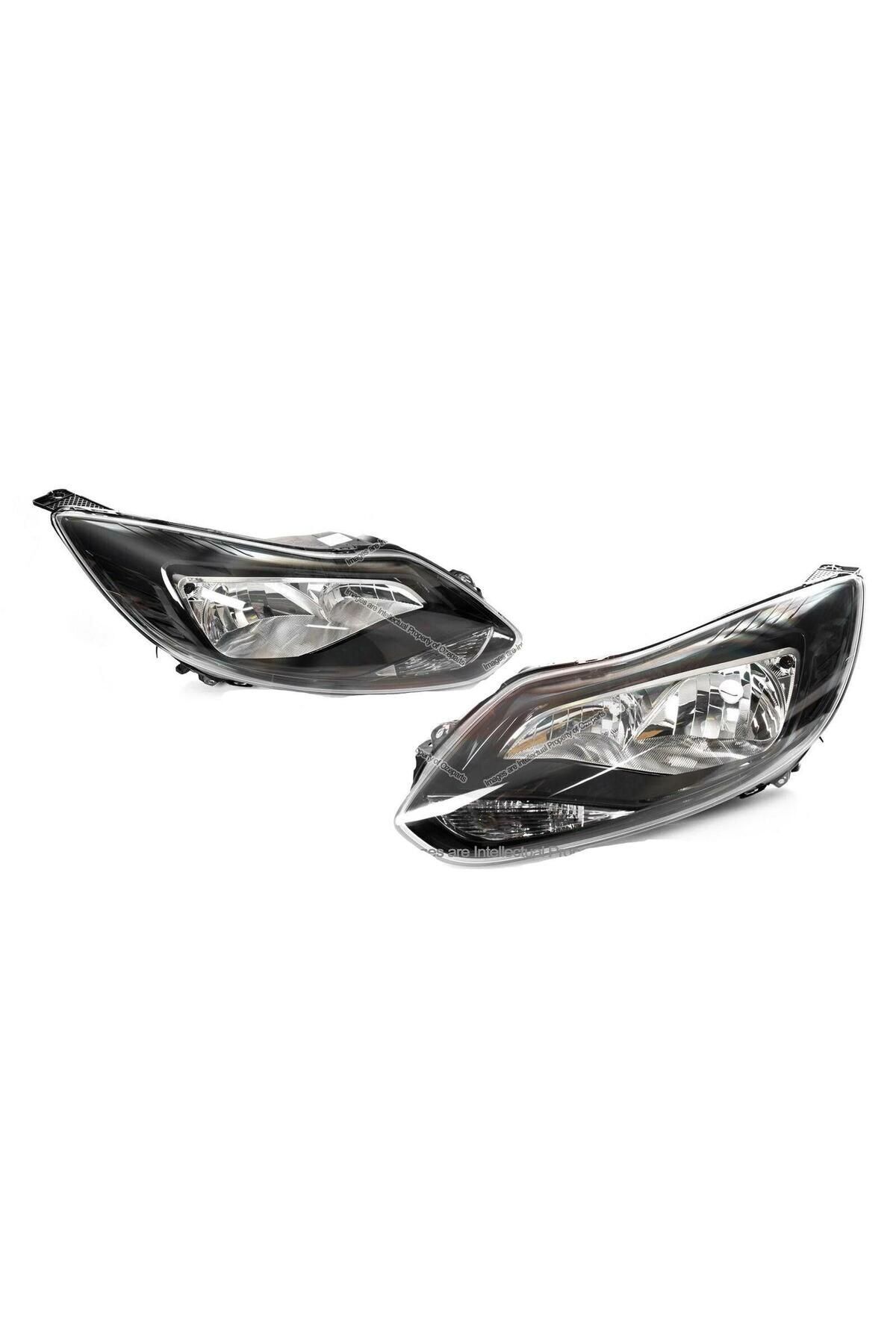 (ITHAL )  FORD FOCUS 3 FAR SAG SOL TAKIM 2 ADET SİYAH ZEMİN 2011-2015
