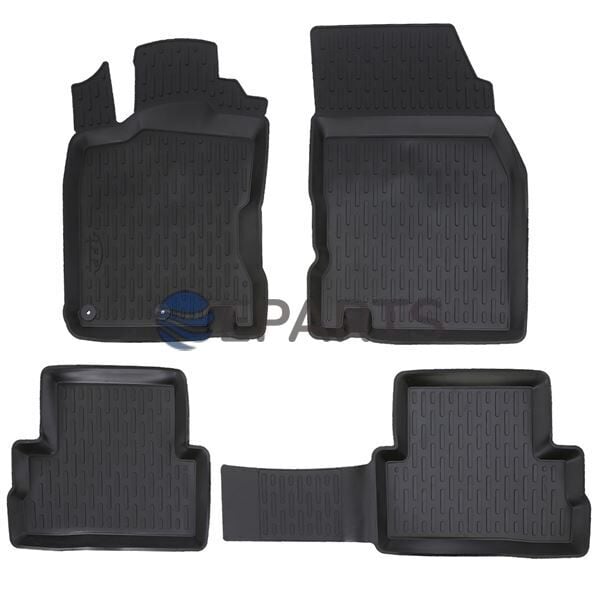 Ford Fiesta 3D Havuzlu Paspas Takımı 2009-2018