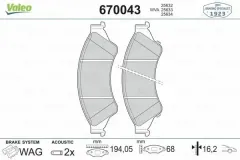 Ön Fren Balatası | Ford Ranger 2012-2021
