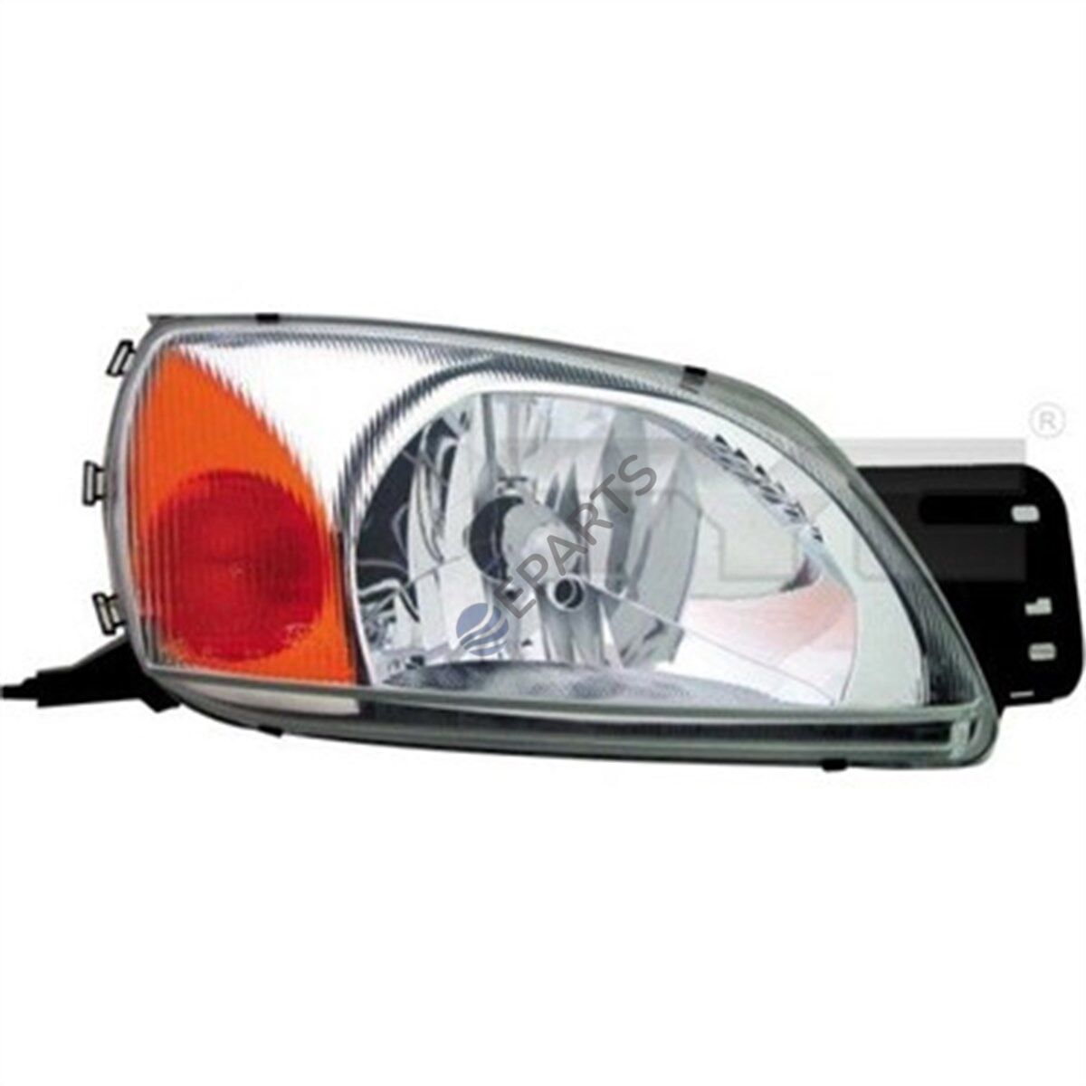 Ford Fiesta Güleryüz Sağ Ön Far Lamba Komple Sarı Sinyal 1999-2001