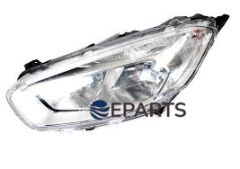 Ford Courier Sol Ön Far Krom Beyaz 2018-2022