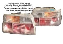 Ford Escort Sedan 1991-2001 Arka Stop Lamba Camı şeffaf Sağ Sol Takım