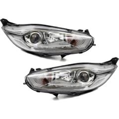 Ford Fiesta 2013-2017 -Mercekli LED Ön Far Takımı Sağ Sol Set