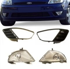 Ford Fiesta 2002>2005 Sis Far Seti 2 Sis Farı 2 Sis Far Çerçevesi 2S6115201AB