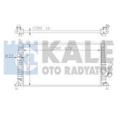 Courier 1.5 / 1.6 TDCI Radyatör 2014-2018 | KALE