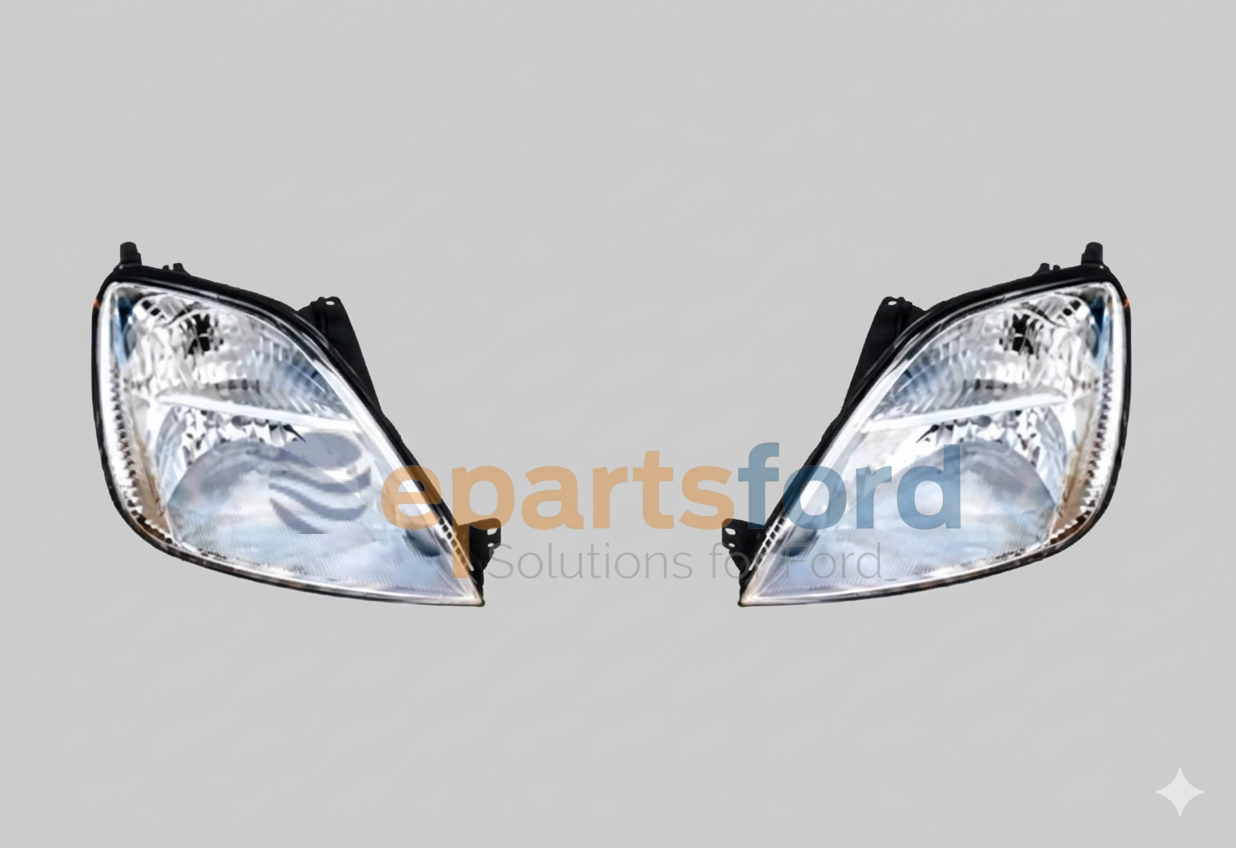 Ford Fiesta Ön Far Lamba Takım Sağ Sol 2 Adet 2002-2006