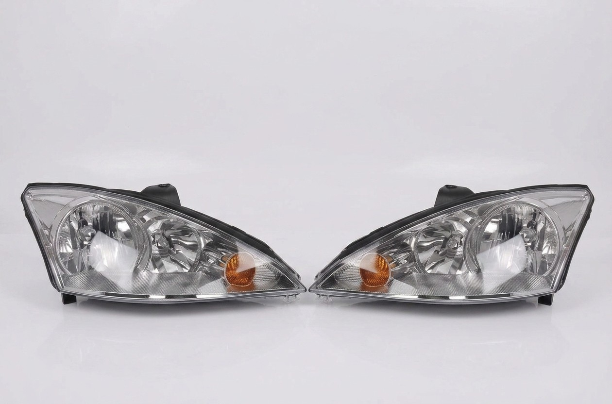 Ford Focus MK1 makyajlı Sağ-Sol Ön Far Takımı (2001-2005)