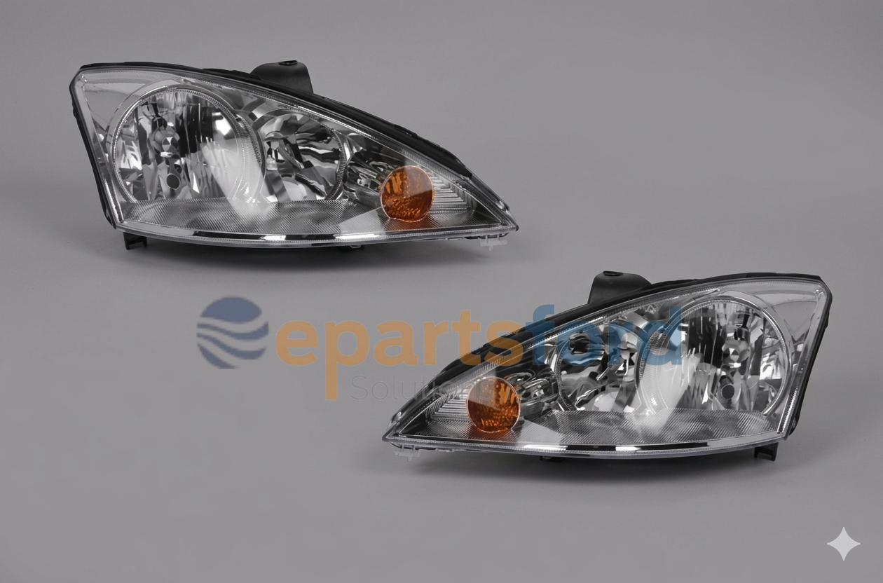 Ford Focus MK1 makyajlı Sağ-Sol Ön Far Takımı (2001-2005)