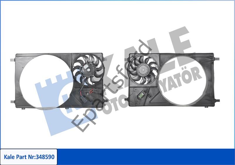 Ford Transit V363 Fan Motoru Komple 2014-