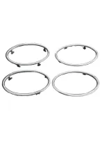 Ford Focus Kalorifer Üfleyici Çerceve Takım 4 ad Krom 2005-2011 (CABU)