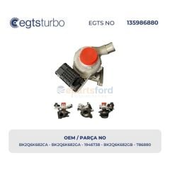 Ford Transit 2.2 TDCi Turbo Şarj Komple (Euro 5) - 2011-2018  BK2Q 6K682 GA - Önden Çekiş (FWD)