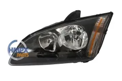 Ford Focus MK2 Sol Ön Far Siyah 2005-2008