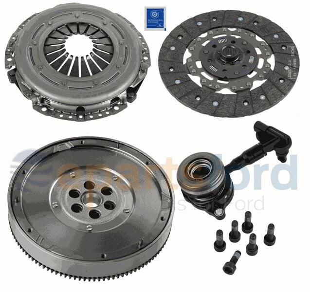 Ford Focus 3 - Focus 4 1.6 TDCi Debriyaj Seti + Volan + Bilya Tam Kit - AV617C625BA