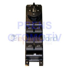 Ford Focus MK3.5 Dörtlü Cam Açma Düğmesi (2015-2018) Katlanır Aynalı - F1ET 14A132 JC