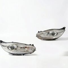 Ford Fiesta Ön Far Takımı Mercekli & Ledli Komple (2013-2017) - Sağ ve Sol Set